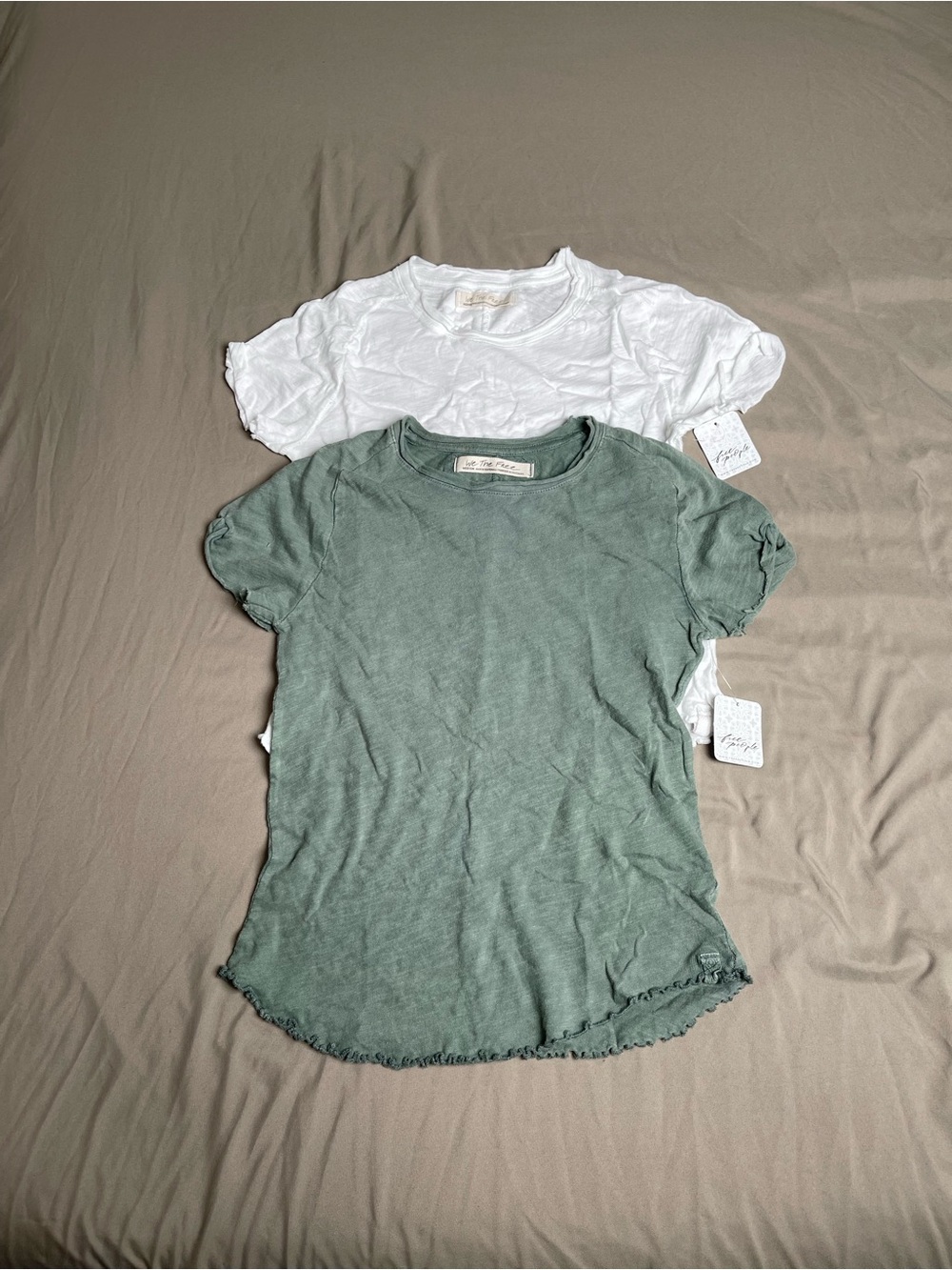 2-Piece We The Free Be My Baby Tee Set Medium NWT